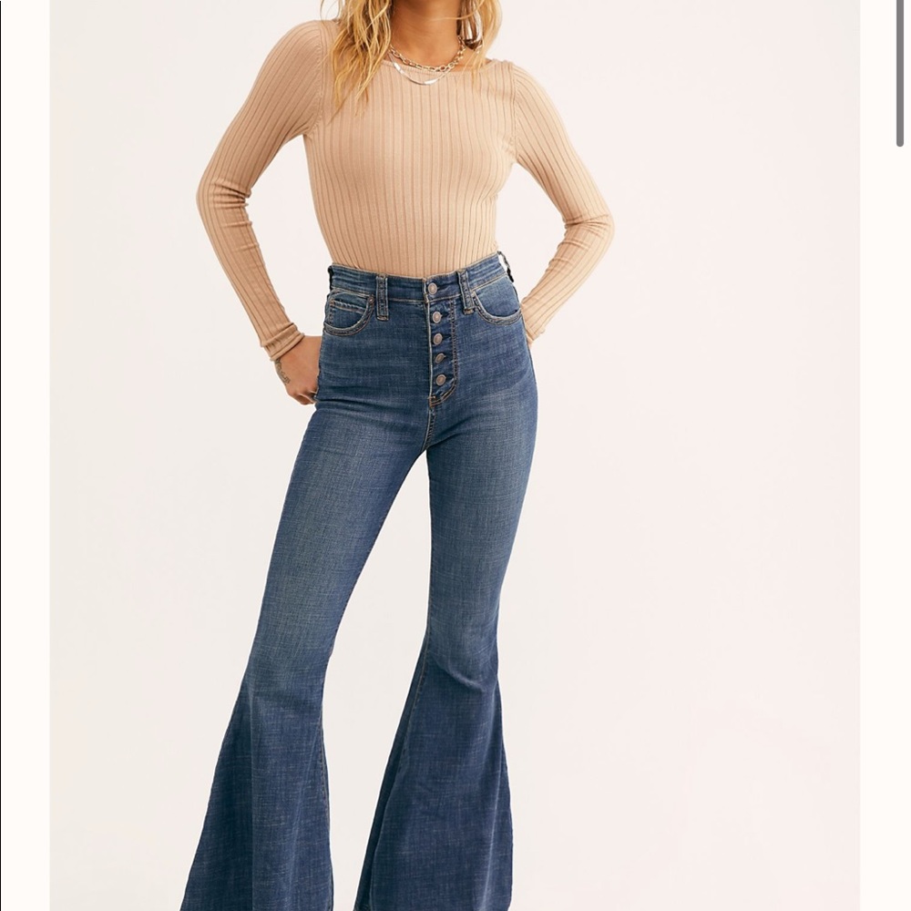 Free People Flare Jeans